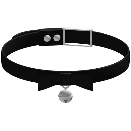 ꒰♡꒱ (1.0) cute black bell collar 