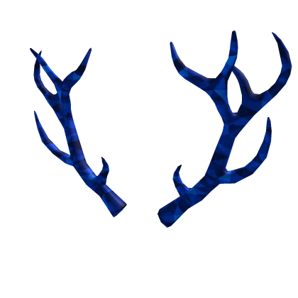 Blue Sparkle Time Antlers