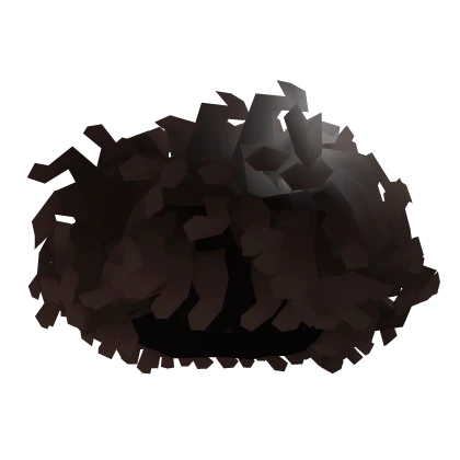 Fluffy Curly Afro Brown