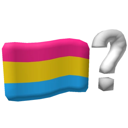 Pan Pride Flag Question Mark