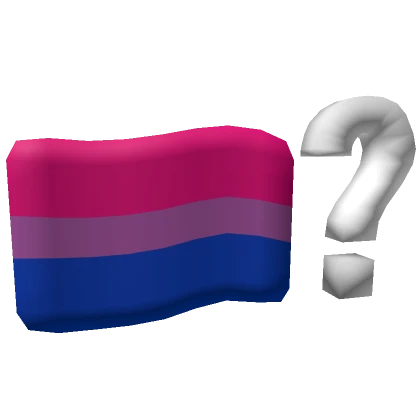 Bi Pride Flag Question Mark