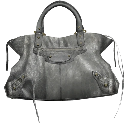 3.0 Balenci Vintage Chic Moto City Shoulder Bag