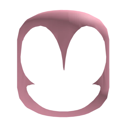 Full Head Facial Crest Hood (Pastel Pink)