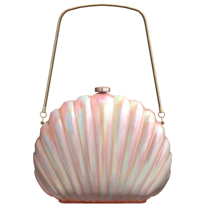 🍀Summer Seashell Purse (Coral Pink)