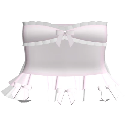 ♡ cute ruffled pink bunny dress 