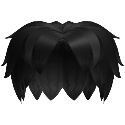 Black Curtain Scene Hair [FORSAKEN - Two Time]