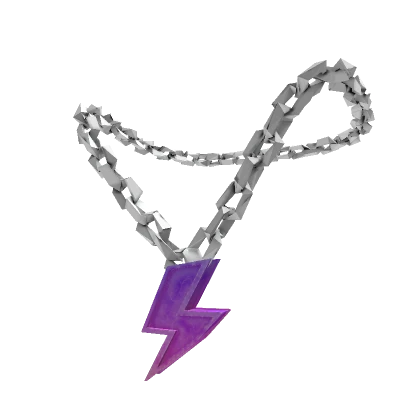 Purple Lightning Bolt chain