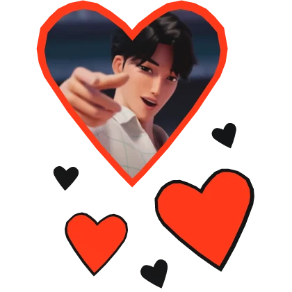 Thinking about Jinu Saja hearts kpop demon hunters