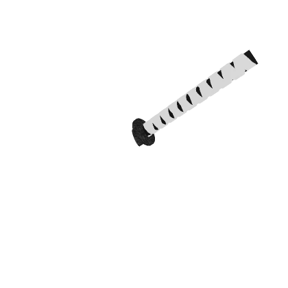 Glowing White Katana - Right