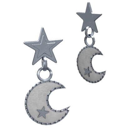 Moon Star Earrings