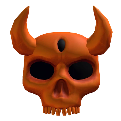 Orange Skull