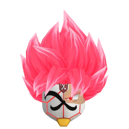 Goku Black Zamas u Pink w/ Broken Mask Anime