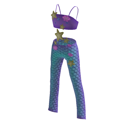 Purple Mermaid Outfit