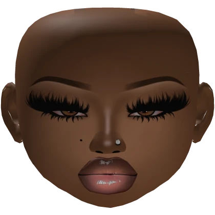 Tired baddie latina girl mesh makeup wear lashes