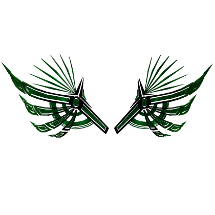 [PBR] Green cyber wings