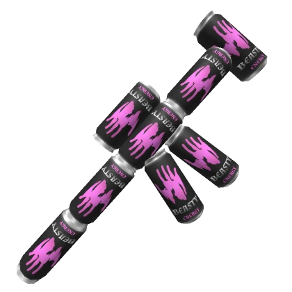 Pink Energy Can Gun