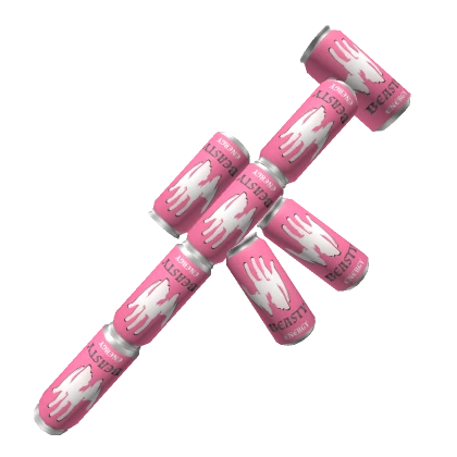 Alternative Pink Energy Can Gun