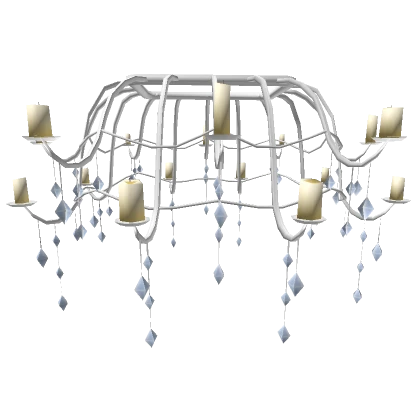 Chandelier Skirt - Silver 3.0