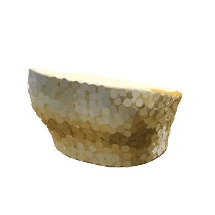 Sparkly Tube Top Gold