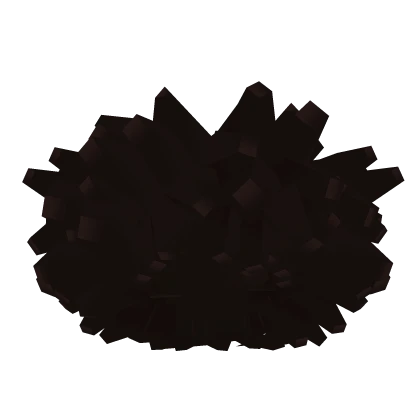 Short Brown Coily Curly Afro Hair