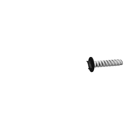 Glowing White Katana - Mouth