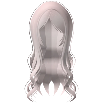 💗 sweet flowy long wavy hair pink