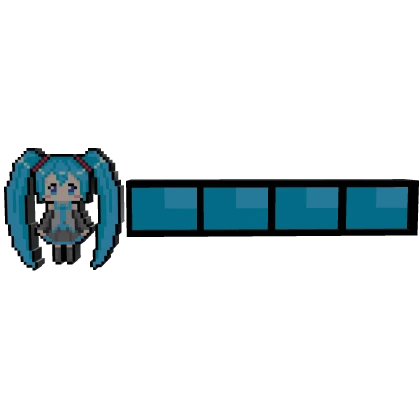 Hatsune Miku 8-Bit Health Bar Addon 初音