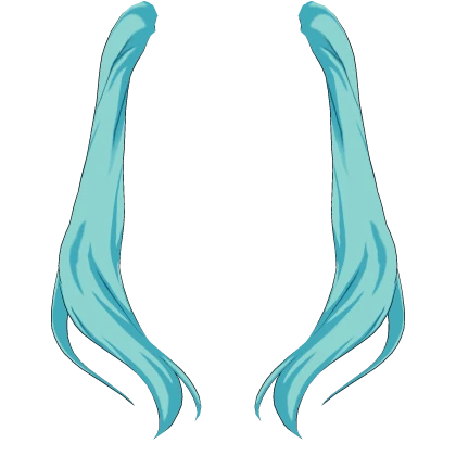 Realistic Hatsune Miku Project Sekai Twin Ponytail