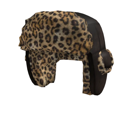 Brown Leopard Ushanka