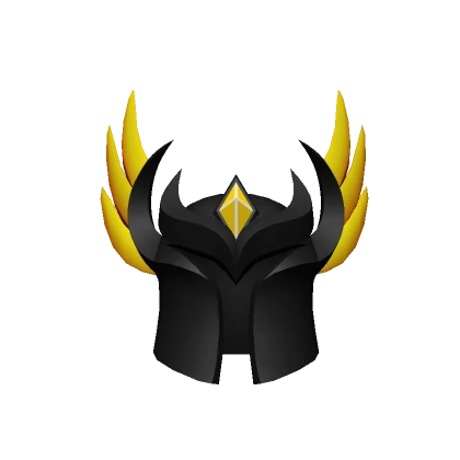 Gold & Onyx Helmet of the Victorious