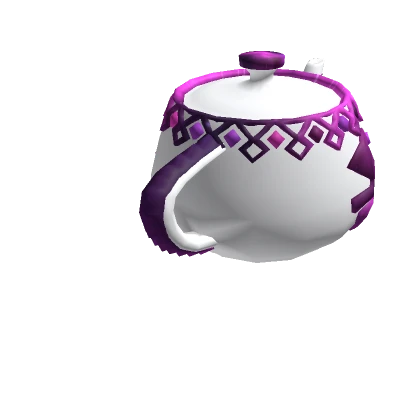 Purple Knight Teapot