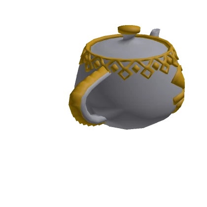 Gold Knight Teapot