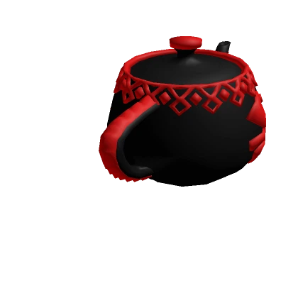 Red Knight Teapot