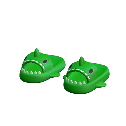 green shark slides