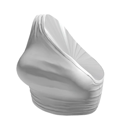 Sporty Crop Top (White)