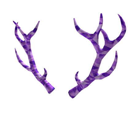 Purple Sparkle Time Antlers