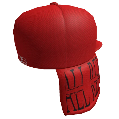 ALL RED Carti Hat