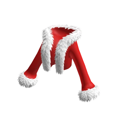 Christmas Fur Crop Jacket