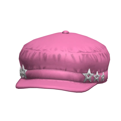 Y2K Beret Cap Pink