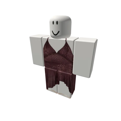 Dark Red 1990s Halter Neck Fit Whimsigoth Dress