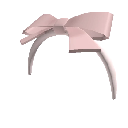 Cute Bow Headband Pink