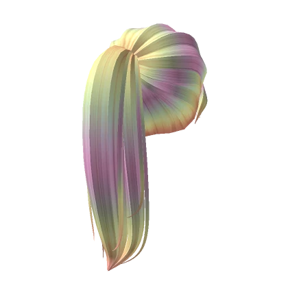 Rainbow Pride Ponytail