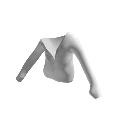 Rib Cage Jacket White