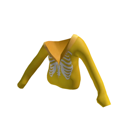 Rib Cage Jacket Yellow