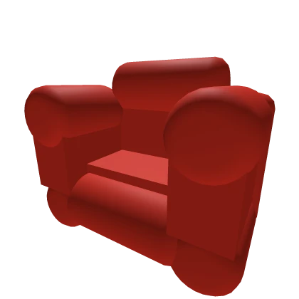 Retro Red Couch