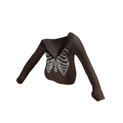 Rib Cage Jacket Brown