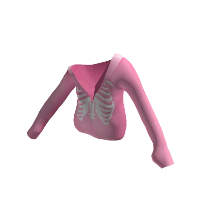 Rib Cage Jacket Light Pink