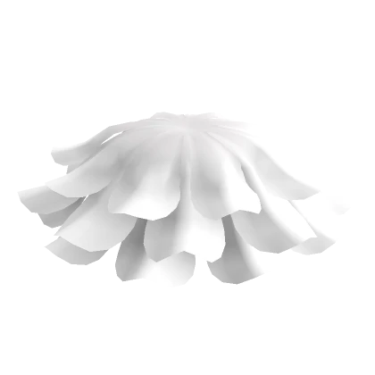 Fairy Flower Petals in White