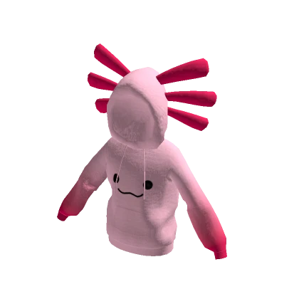 Axolotl Hoodie - Pink