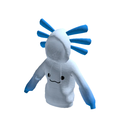 Axolotl Hoodie - Blue